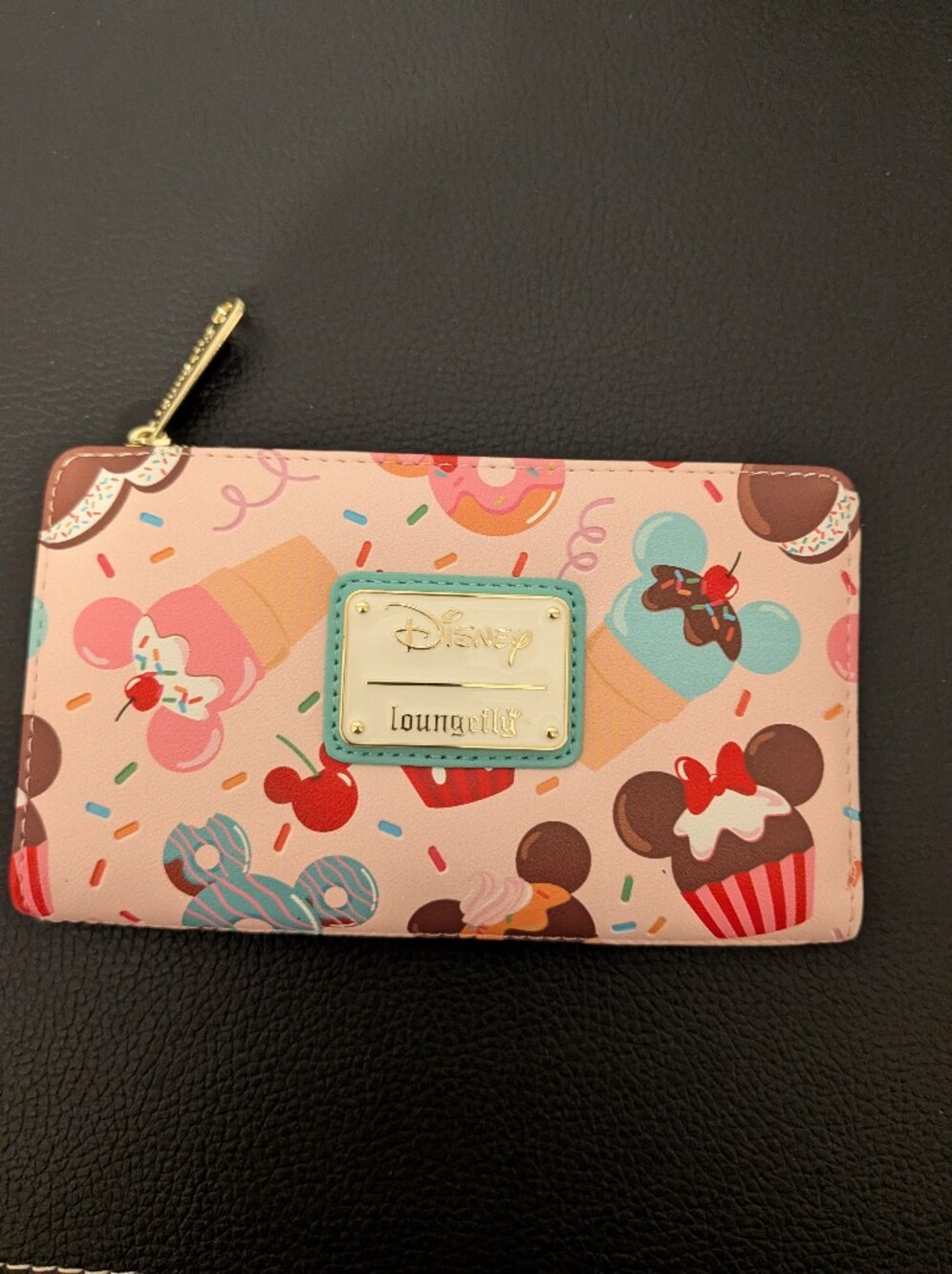 Loungefly Disney Sweets Zip Wallet with Pastel Accents